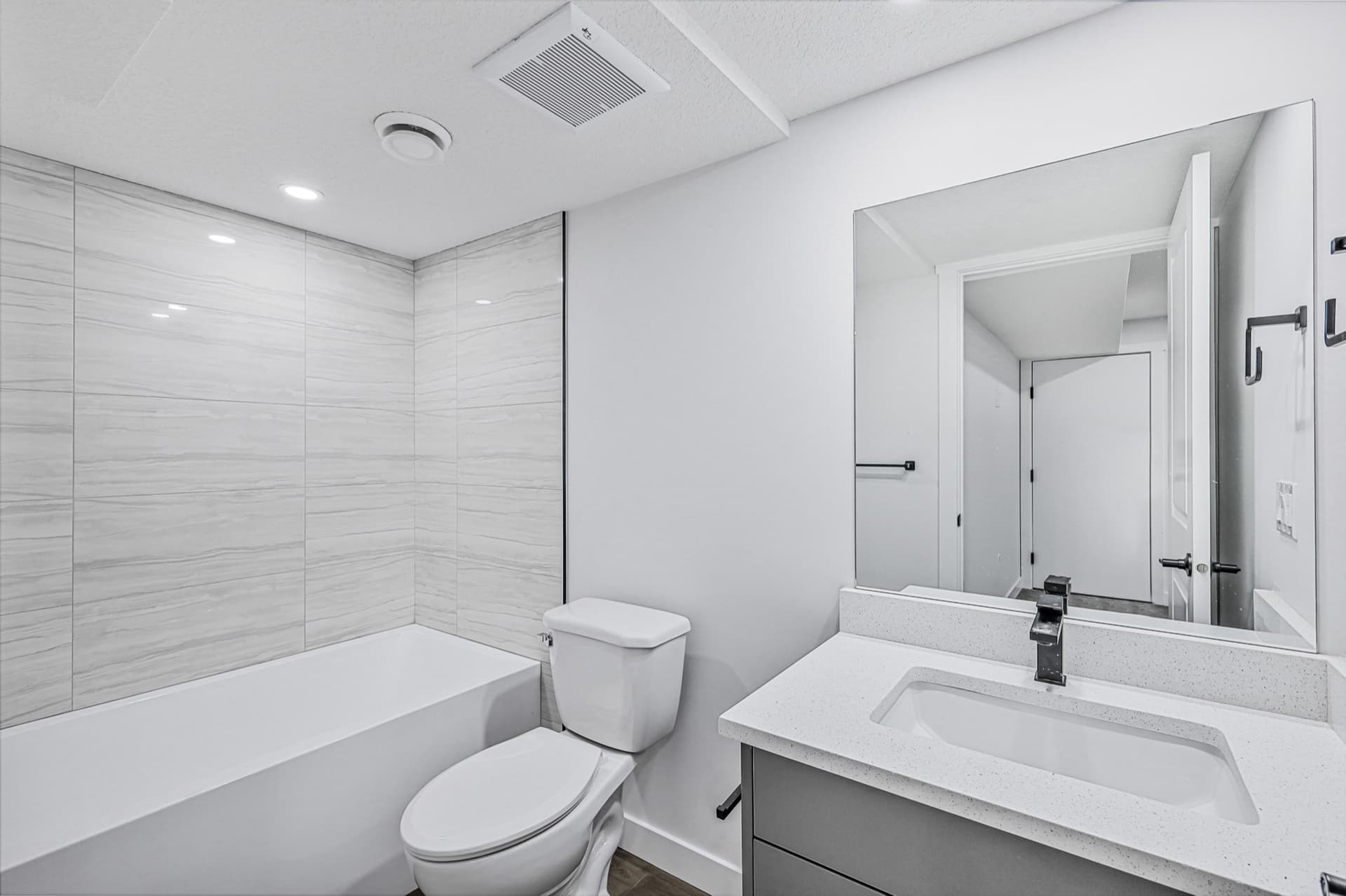 Modern basement development by OAF