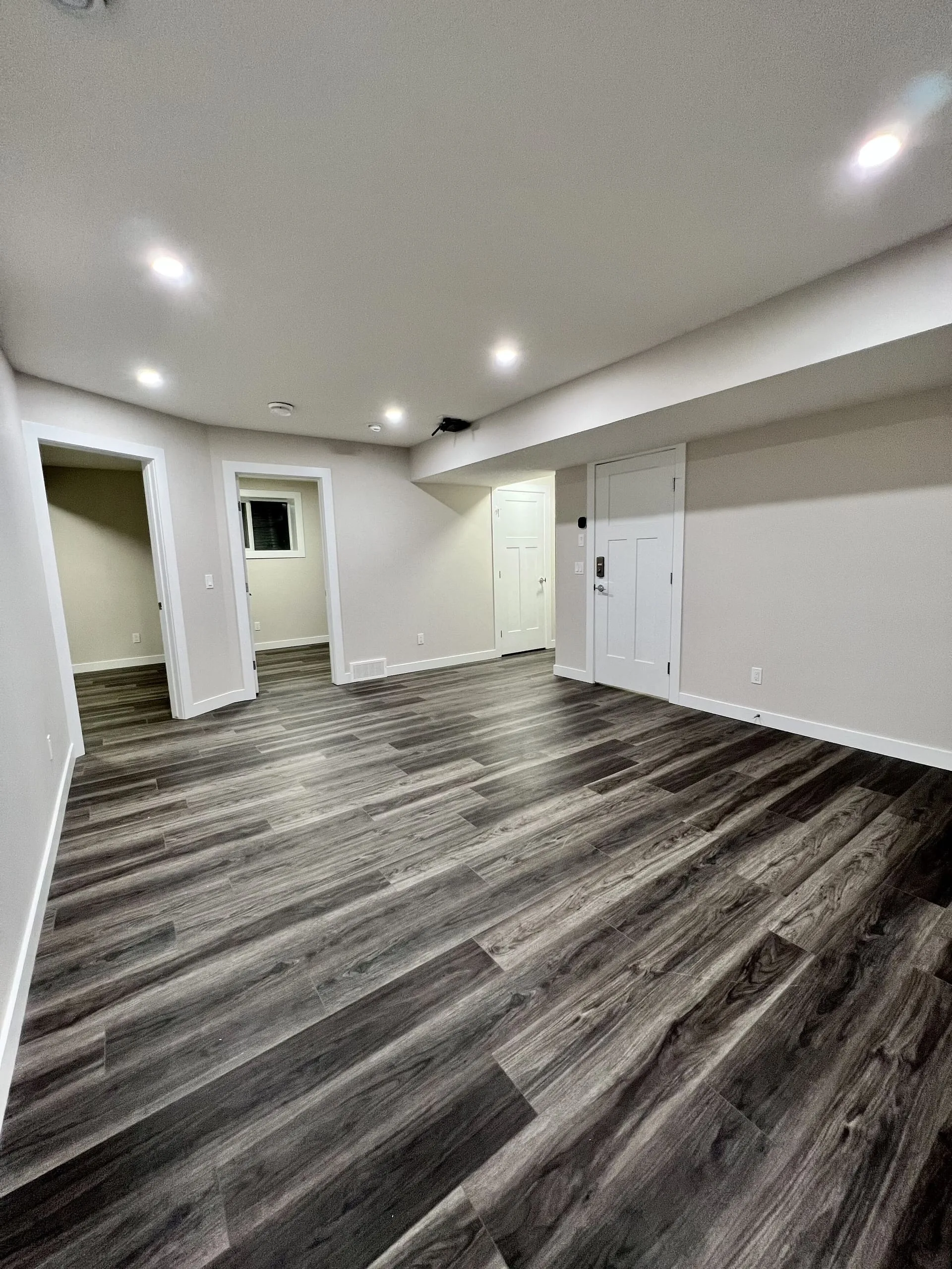 After: finished legal suite at 212 Bayview Street SW