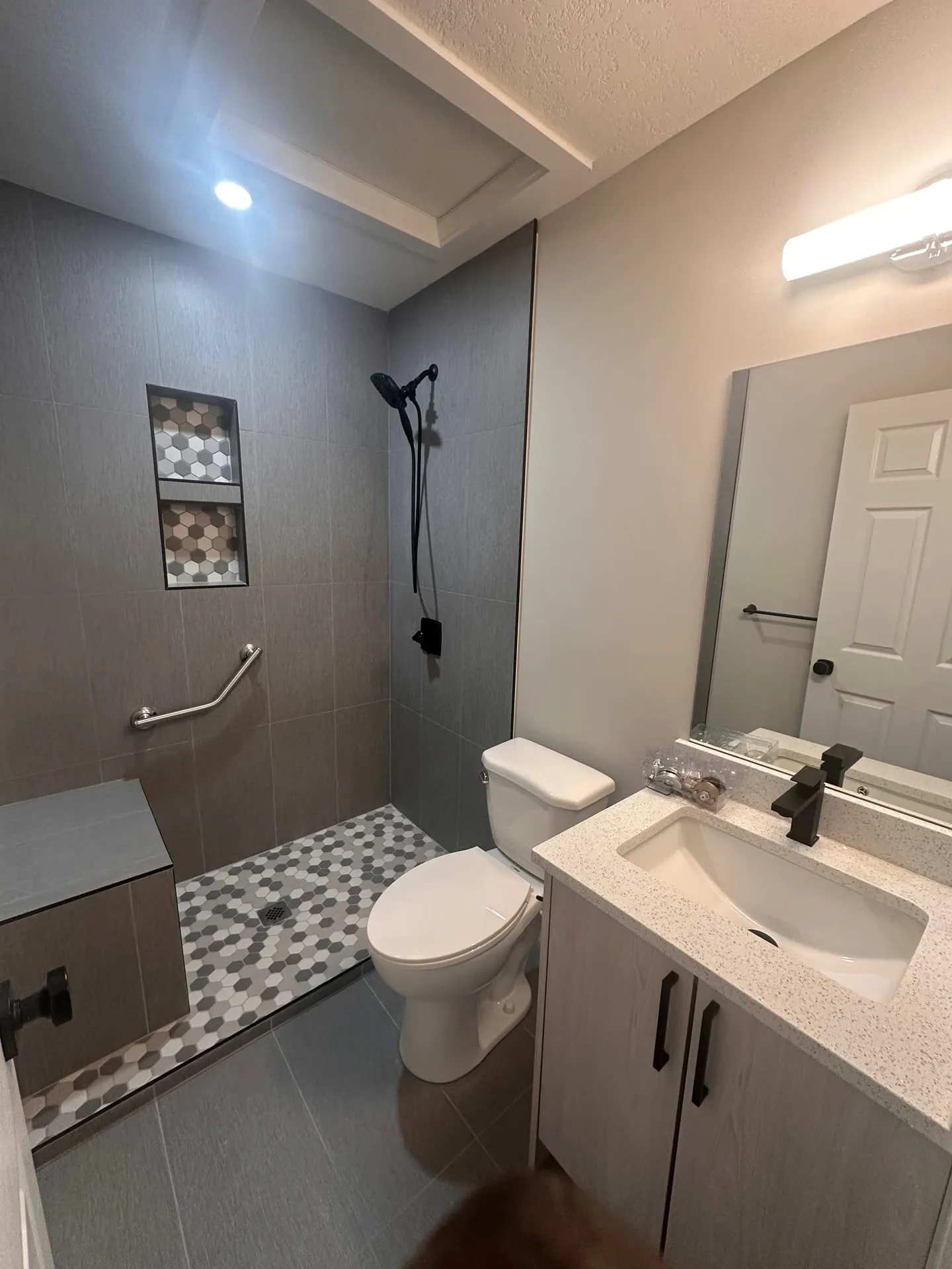 Cranarch Bathroom Renovation, Calgary photo in Cranston