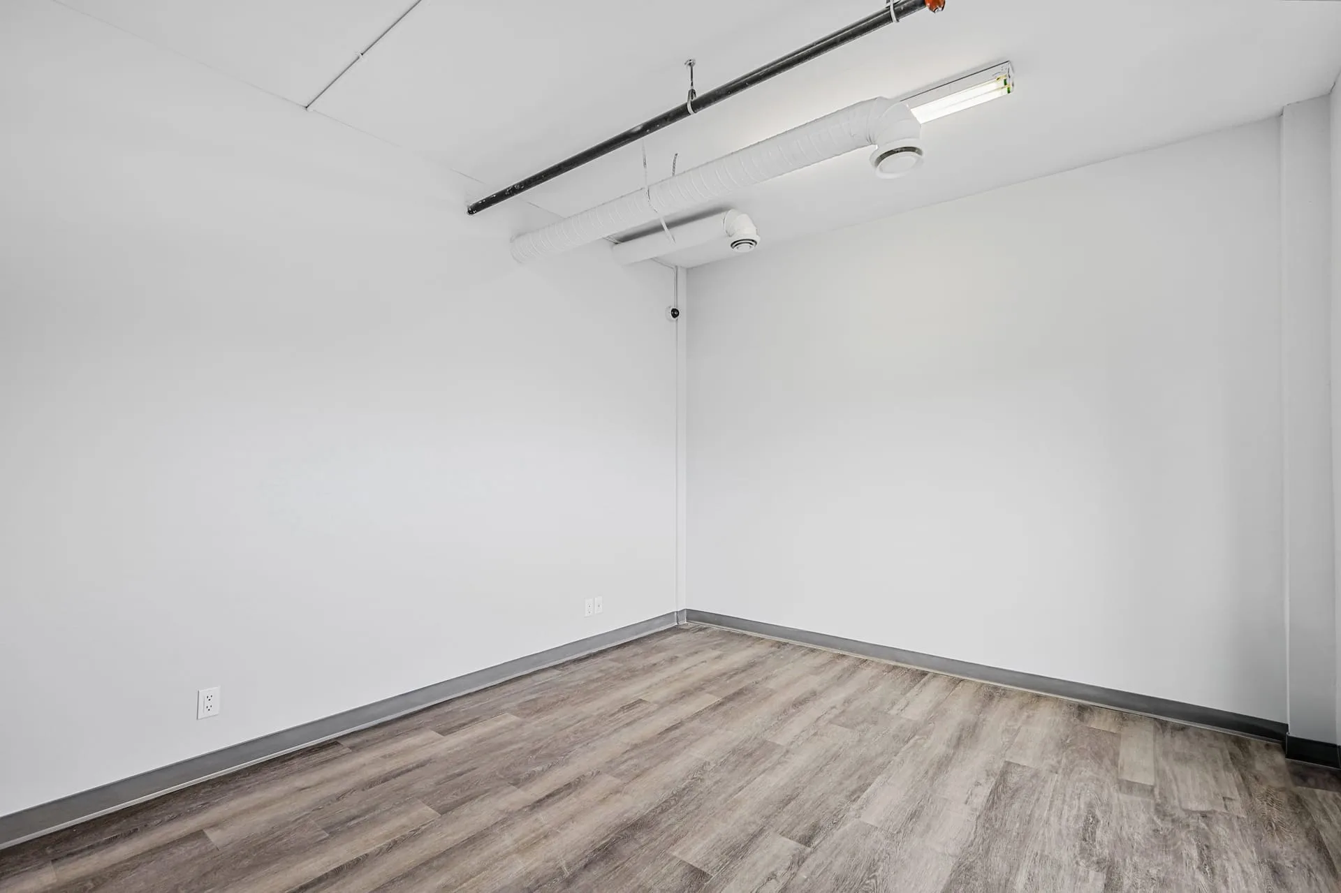Commercial retail interior build-out by OAF Construction in Calgary