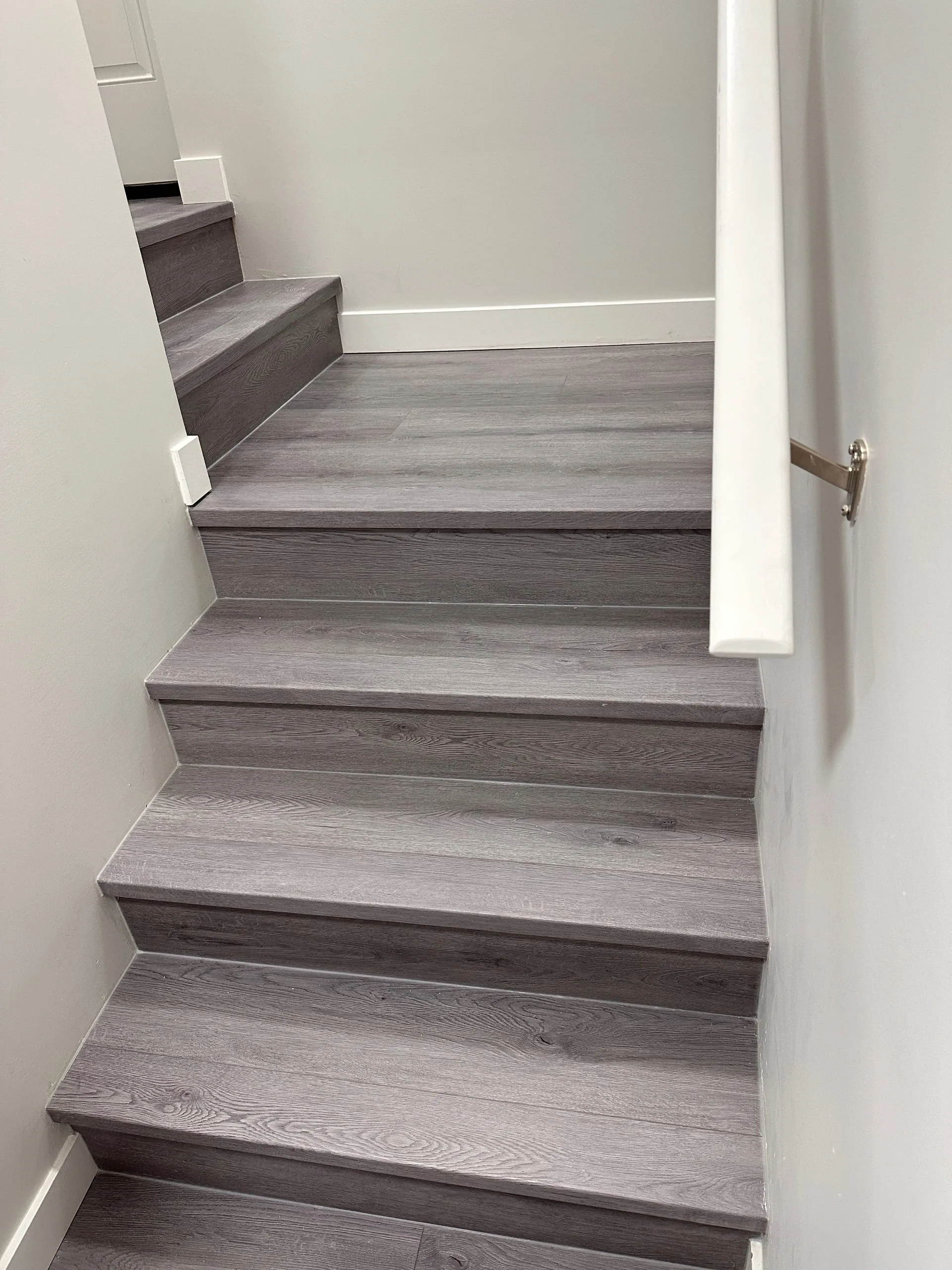 Finished Calgary legal suite kitchen completed by OAF Construction.
